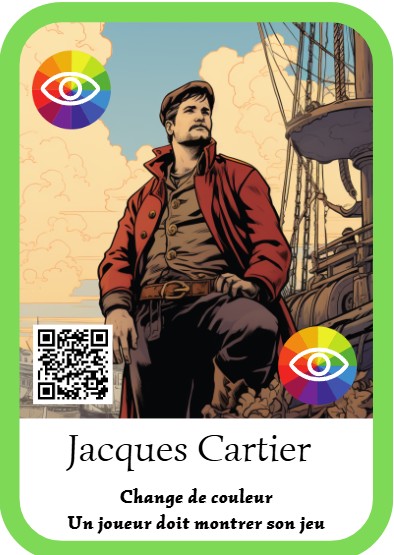 jacques cartier - carte découverte
